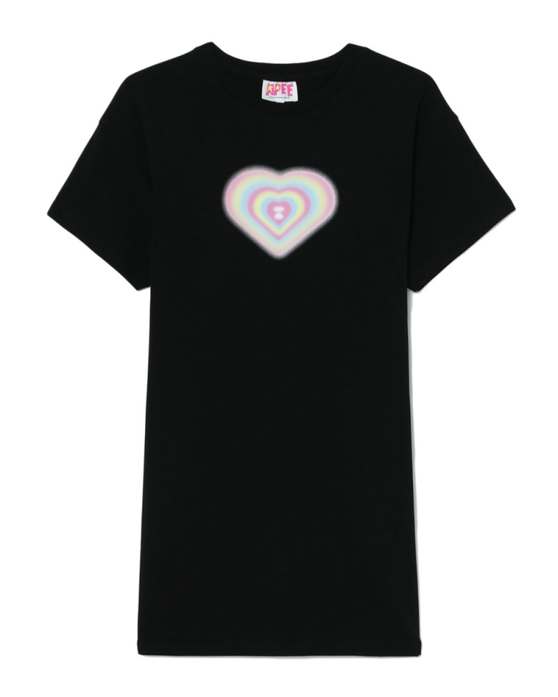 Peignoir Bape Graphique Noir Femme | FXR-07724765